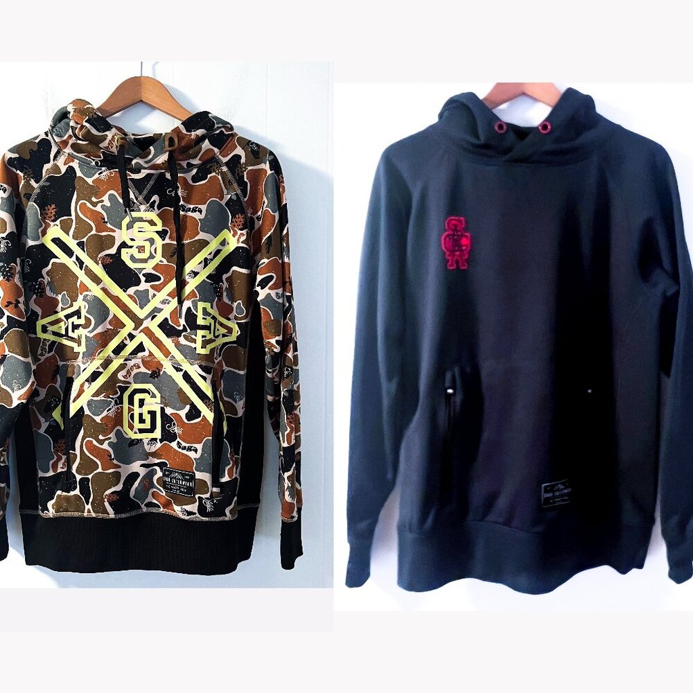 Saga Outerwear SAGA TEK Hoodies 1 Camo/ 1 Navy Size Small